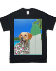 Camiseta personalizada para mascotas 'El Surfista' 