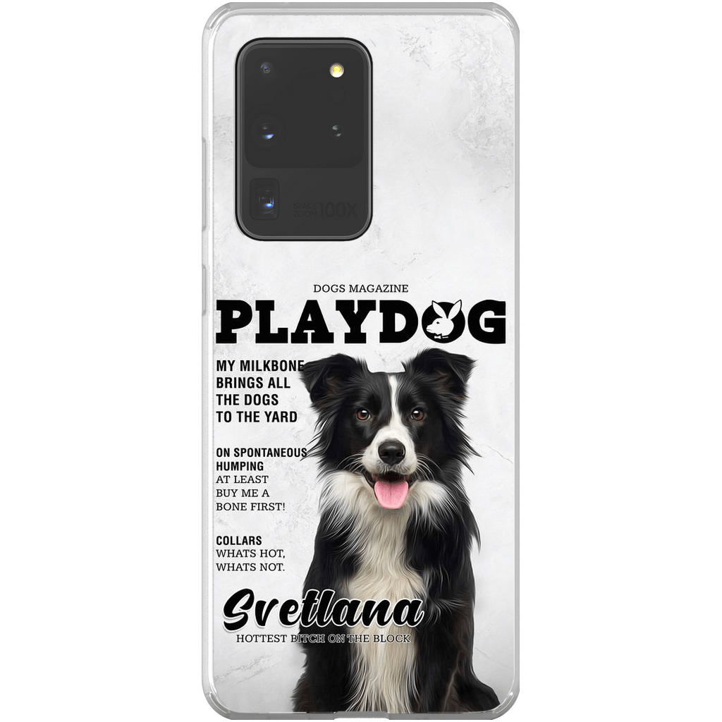 Funda para teléfono personalizada &#39;Playdog&#39;