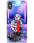 Funda para móvil personalizada 'El DJ masculino'