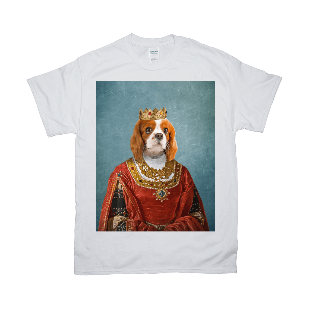 Camiseta personalizada para mascota &#39;La Reina&#39;