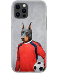 Funda para móvil personalizada 'El portero de fútbol'