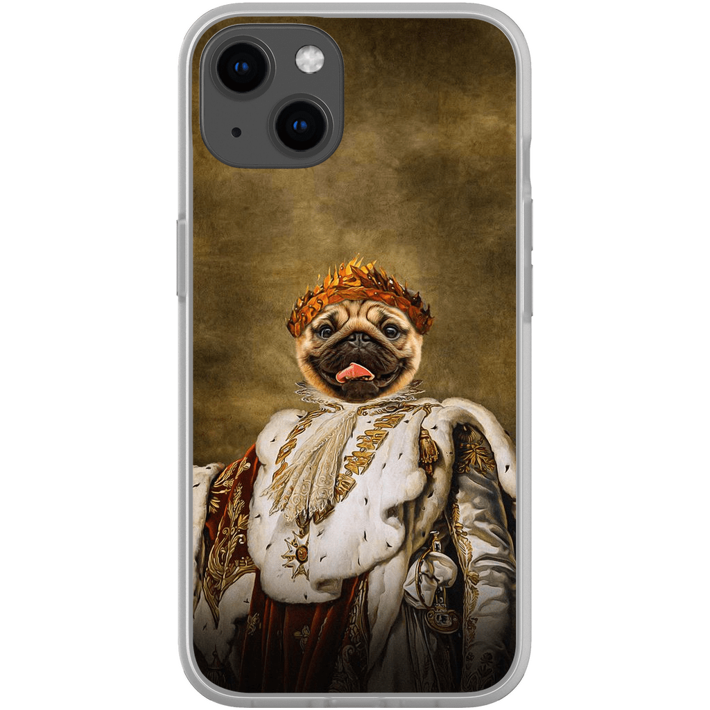 Funda para móvil personalizada &#39;El Rey Blep&#39;