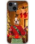 Funda para teléfono personalizada 'Perro solo'