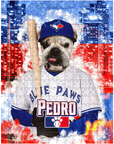 Rompecabezas personalizado para mascotas 'Toronto Blue Doggs'