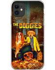 Funda personalizada para teléfono con 2 mascotas 'The Doggies'