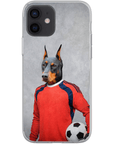 Funda para móvil personalizada 'El portero de fútbol'