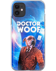 'Dr. Funda de teléfono personalizada Woof (masculino)