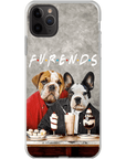 'Furends' Funda personalizada para teléfono con 2 mascotas