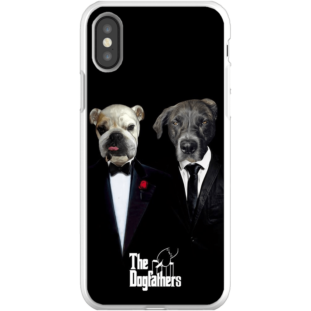 Funda personalizada para teléfono con 2 mascotas &#39;The Dogfathers&#39;