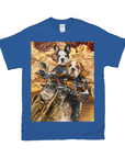 Camiseta personalizada con 2 mascotas 'Dogati Riders'