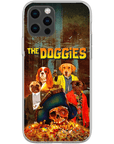 'The Doggies' Funda personalizada para teléfono con 4 mascotas