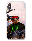 Funda para teléfono personalizada 'Rambo Doggo'