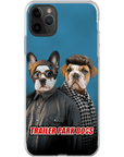 'Trailer Park Dogs 2' Funda personalizada para teléfono con 2 mascotas