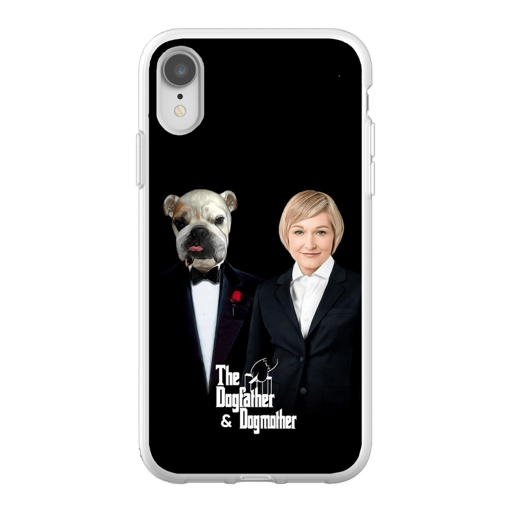 Funda personalizada para teléfono humano o mascota &#39;The Dogfather &amp;amp; Dogmother&#39;