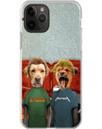 Funda personalizada para teléfono con 2 mascotas 'Beavis y Buttsniffer'