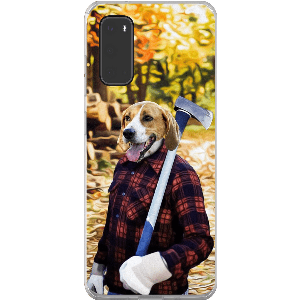 Funda para móvil personalizada &#39;El leñador&#39;