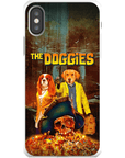 Funda personalizada para teléfono con 2 mascotas 'The Doggies'