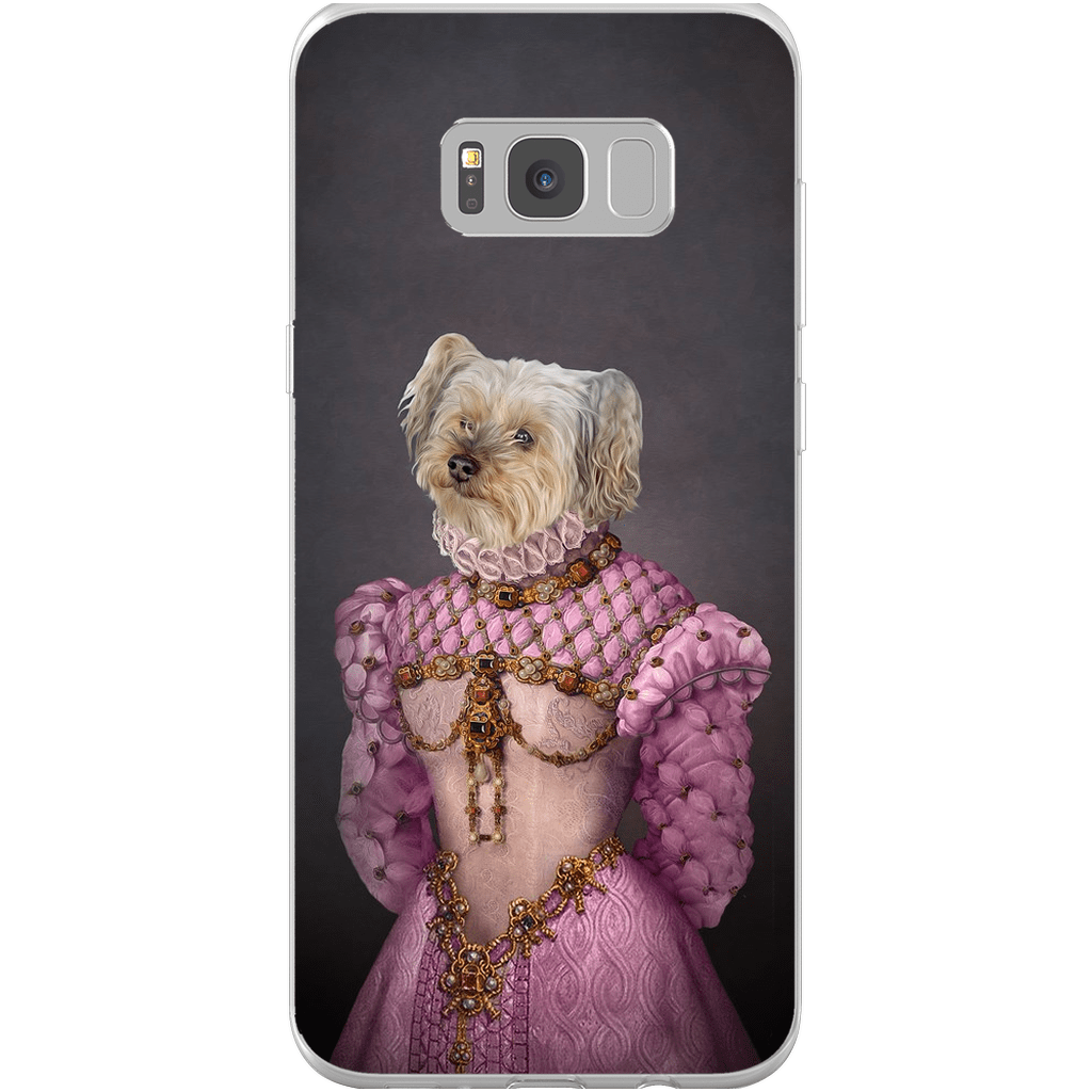 Funda para móvil personalizada &#39;La Princesa Rosa&#39;