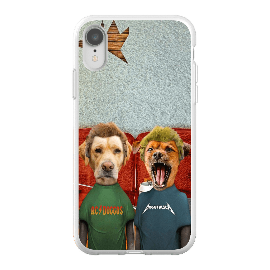 Funda personalizada para teléfono con 2 mascotas &#39;Beavis y Buttsniffer&#39;