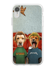 Funda personalizada para teléfono con 2 mascotas 'Beavis y Buttsniffer'