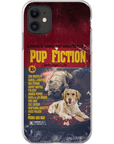 Funda personalizada para teléfono con 2 mascotas 'Pup Fiction'