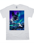 Camiseta personalizada para mascotas 'Majestic Northern Lights' 