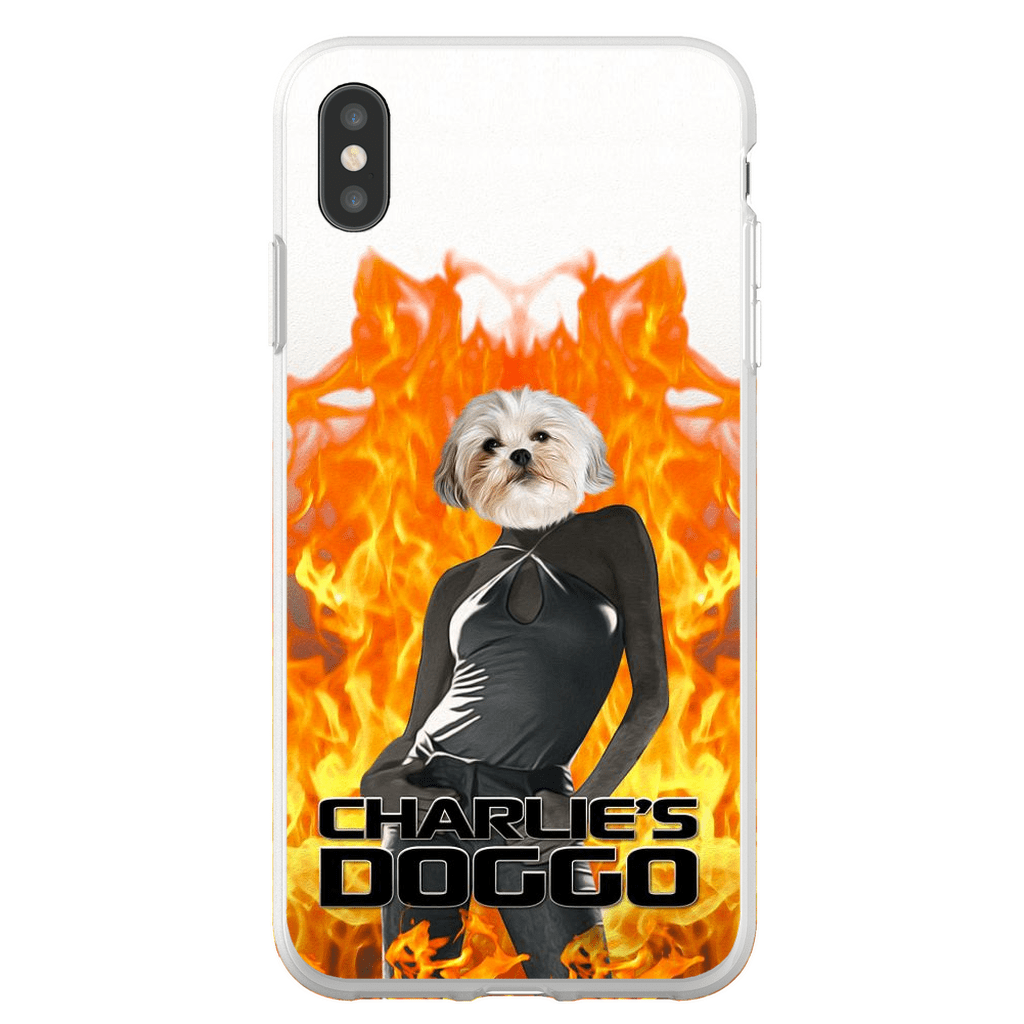 Funda para teléfono personalizada &#39;Charlie&#39;s Doggo&#39;