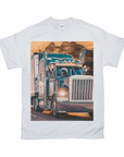 Camiseta personalizada con 3 mascotas 'The Truckers' 