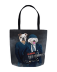 Bolsa de tela personalizada para 2 mascotas 'AC/Doggos'