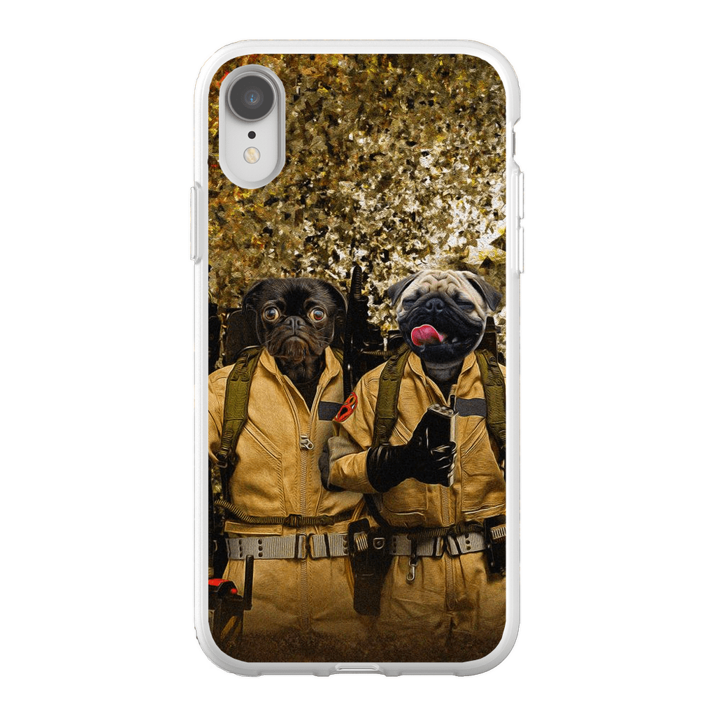 Funda para móvil personalizada con 2 mascotas &#39;Dog Busters&#39;