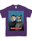 'Trailer Park Dogs 1' Camiseta personalizada para 2 mascotas