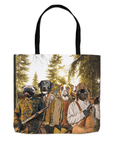 Bolsa de mano personalizada para 4 mascotas 'The Hunters'