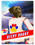 Póster Mascota personalizada 'Ricky Doggy'