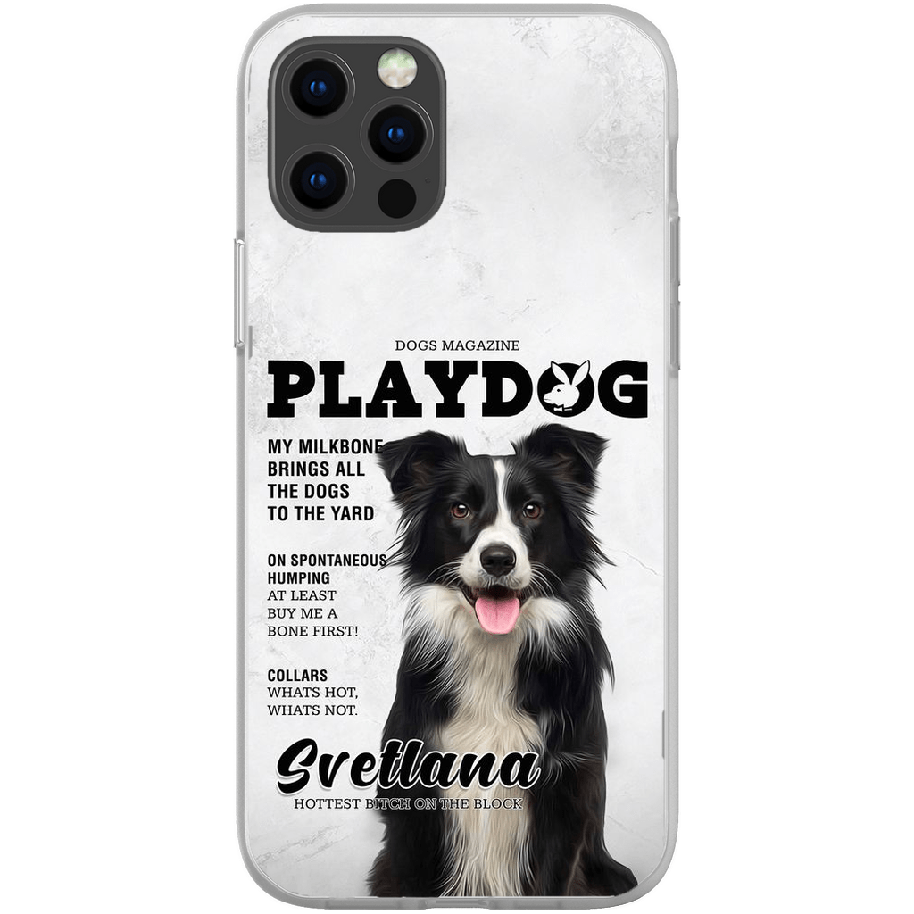 Funda para teléfono personalizada &#39;Playdog&#39;