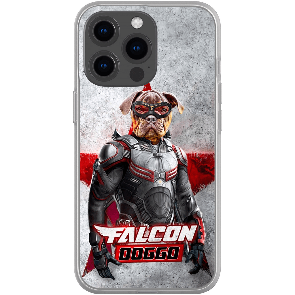 Funda para móvil personalizada &#39;Falcon Doggo&#39;