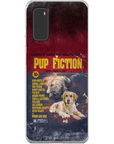 Funda personalizada para teléfono con 2 mascotas 'Pup Fiction'