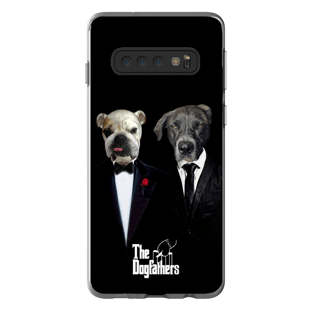 Funda personalizada para teléfono con 2 mascotas &#39;The Dogfathers&#39;