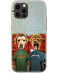 Funda personalizada para teléfono con 2 mascotas 'Beavis y Buttsniffer'