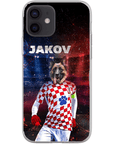 Funda para móvil personalizada 'Croacia Doggos Soccer'