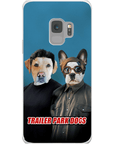 'Trailer Park Dogs 1' Funda personalizada para teléfono con 2 mascotas