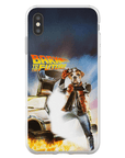 Funda personalizada para teléfono 'Bark to the Future'