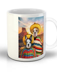 Taza personalizada para 2 mascotas '2 Amigos'