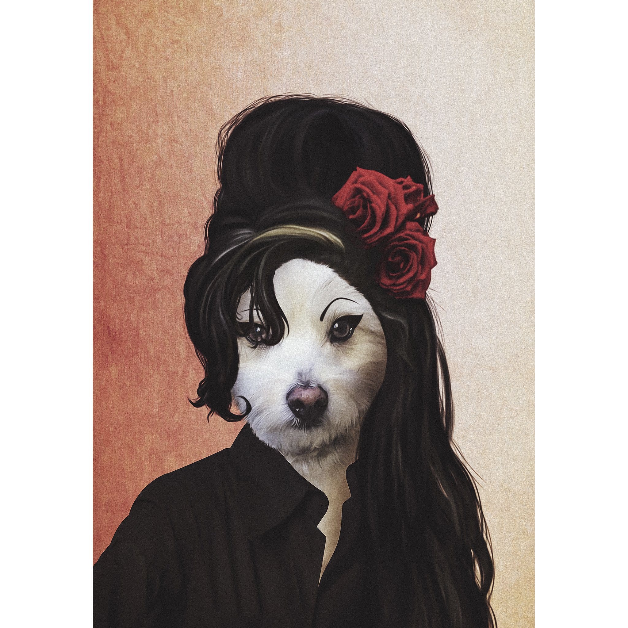 Retrato digital &#39;Amy Doghouse&#39;