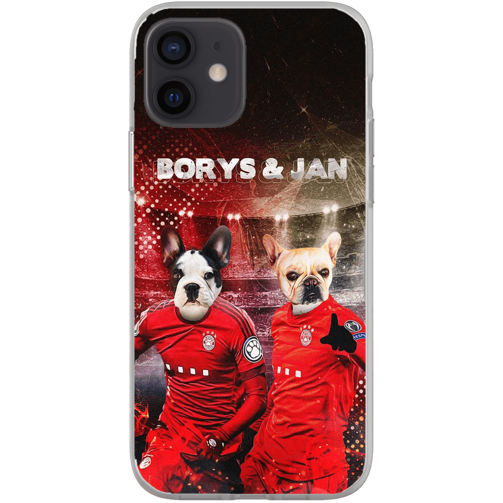 Funda personalizada para teléfono con 2 mascotas &#39;Poland Doggos&#39;