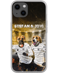 'Alemania Doggos' Funda personalizada para teléfono con 2 mascotas