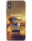 Funda personalizada para teléfono con 2 mascotas 'Barking Bad'