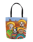 Bolsa de mano personalizada para 4 mascotas '4 Amigos'