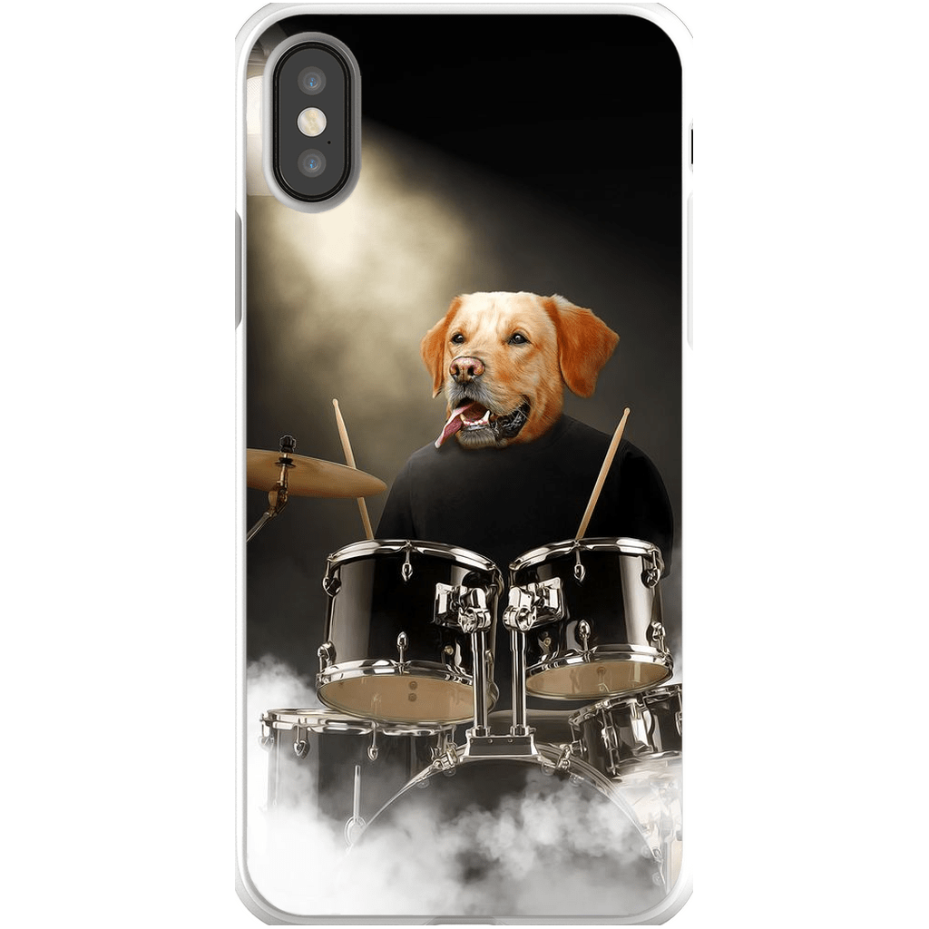 Funda para móvil personalizada &#39;El baterista&#39;