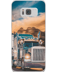 Funda personalizada para teléfono con 2 mascotas 'The Truckers'