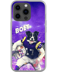 Funda para teléfono personalizada 'Louisiana State Doggos'